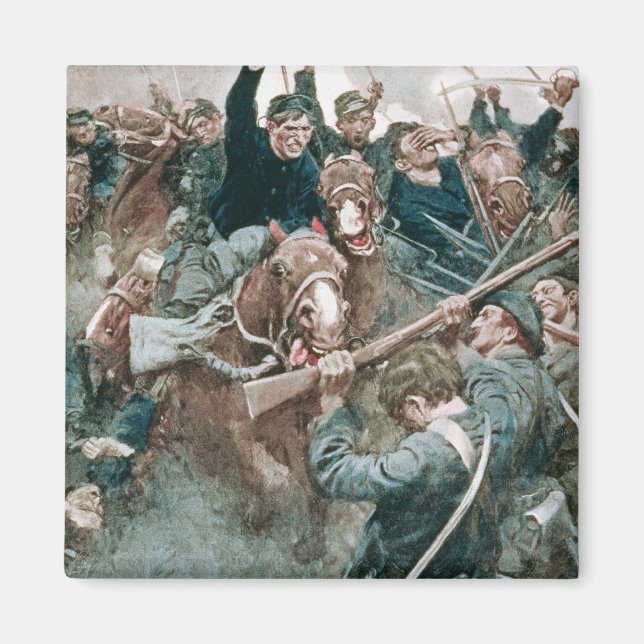 Imã A Brigada de Jackson em pé como uma parede de pedr (Frente)