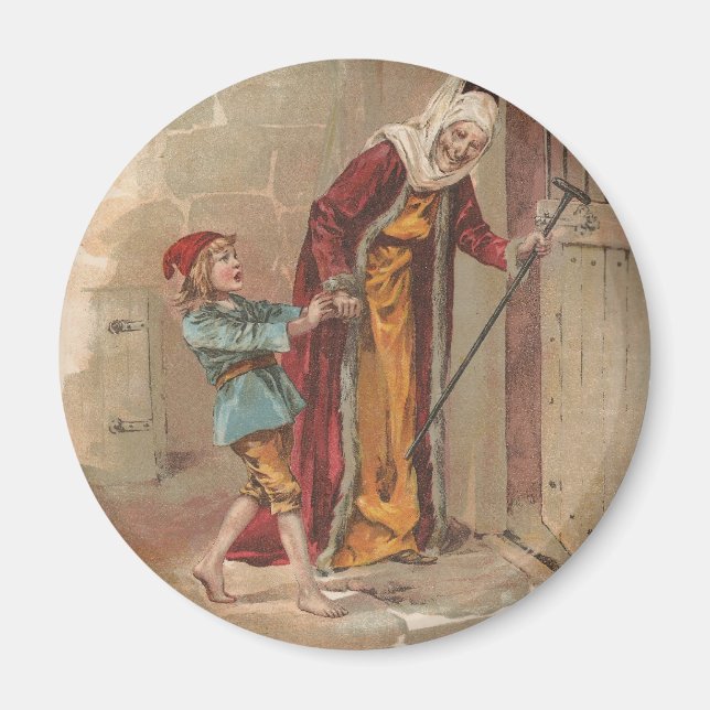 Imã A Bruxa colocou Hansel no Estável (Frente)