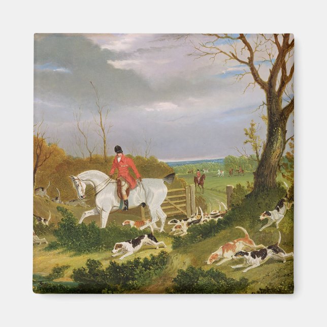 Imã A Caça Suffolk - Indo para o Cobrir perto de Herri (Frente)