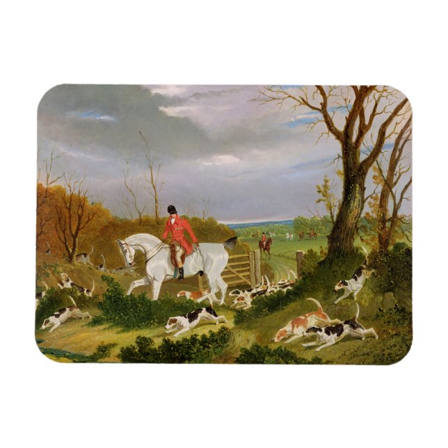 Ímã A Caça Suffolk - Indo para o Cobrir perto de Herri (Horizontal)