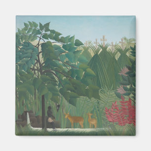 Imã A Cachoeira de Henri Rousseau, Arte Fina Antiga