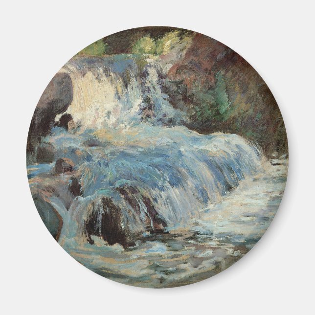 Imã A cachoeira de Twachtman, Impressionismo Vintage (Frente)