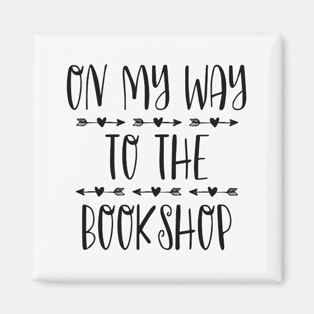 Imã A Caminho Da Livraria (Frente)