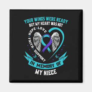 Imã A Camisa De Sensibilização Suicida Onça Tia Tio Pr