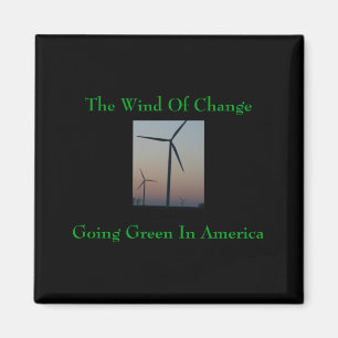 Imã A Camisa The Wind Of Change Go Green 