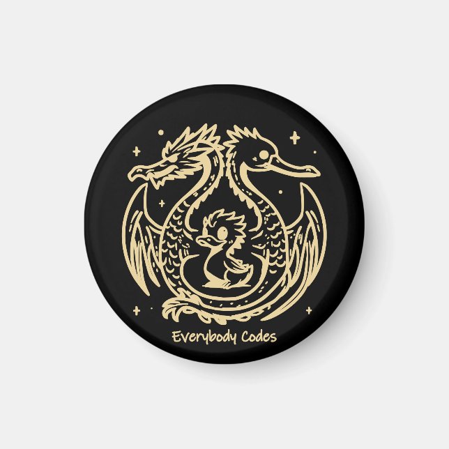 Imã A canção dos Patos e Dragões (Frente)