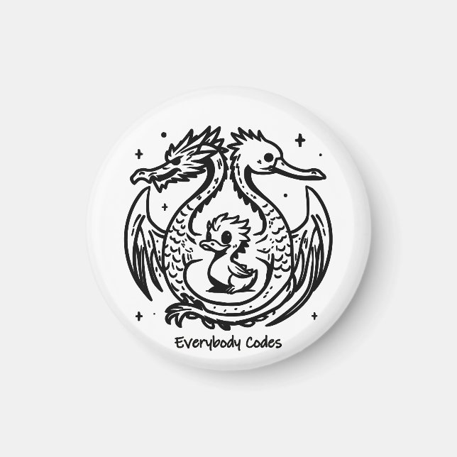 Imã A canção dos Patos e Dragões (Frente)