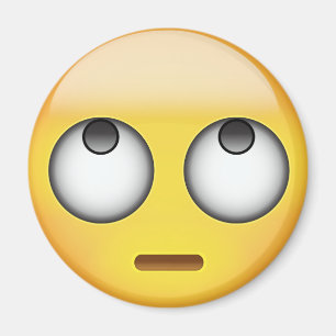 Imã A cara com rolamento Eyes Emoji