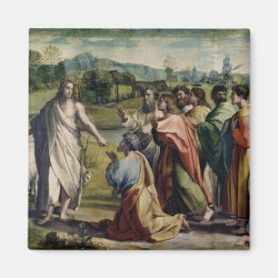 Imã A carga do cristo a St Peter (desenhos animados