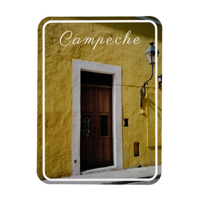 Ímã A Casa Amarela, Campeche, México (Vertical)