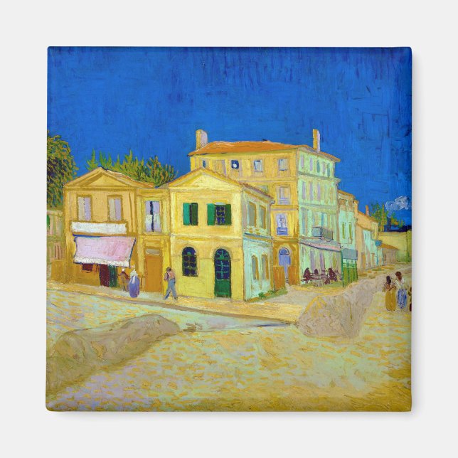Imã A Casa Amarela, Van Gogh (Frente)