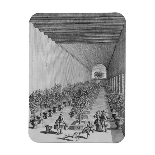 Ímã A casa de força, de De Nederlandze Hesperides (Vertical)