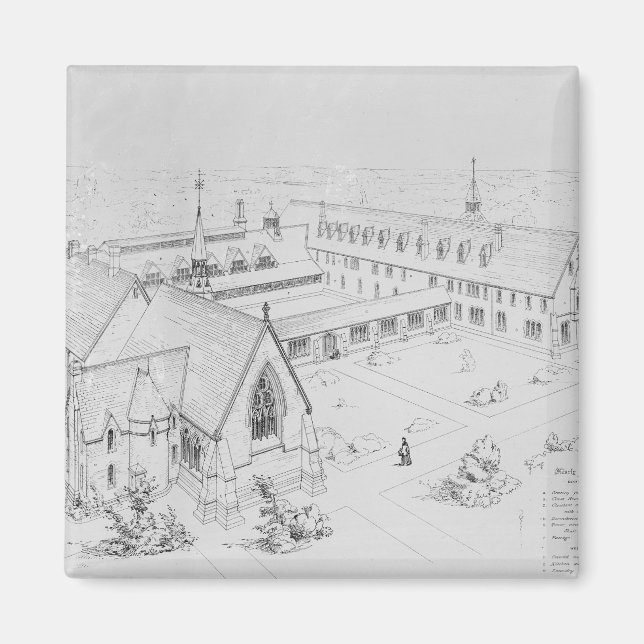 Imã A Casa do Compaixão, Clewer (Frente)