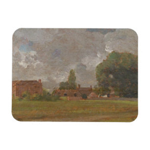 Ímã A casa do polícia de John Constable Golding, B