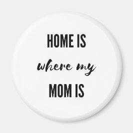 Imã A casa é onde minha mãe está