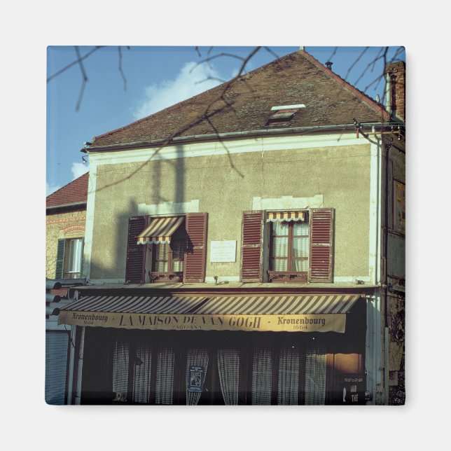 Imã A casa em que Vincent van Gogh (Frente)