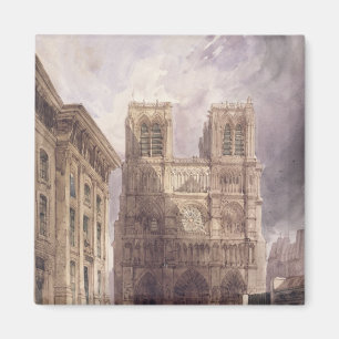 Imã A catedral de Notre Dame, Paris, 1836