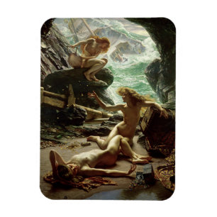 Ímã A caverna da tempestade Ninfa, 1903 (óleo em