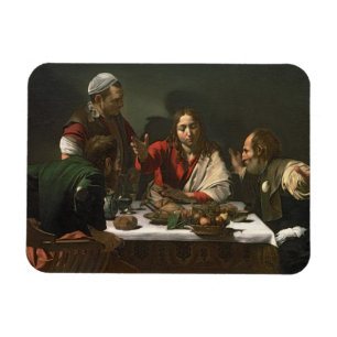 Ímã A ceia em Emmaus, 1601 (óleo e tempera)