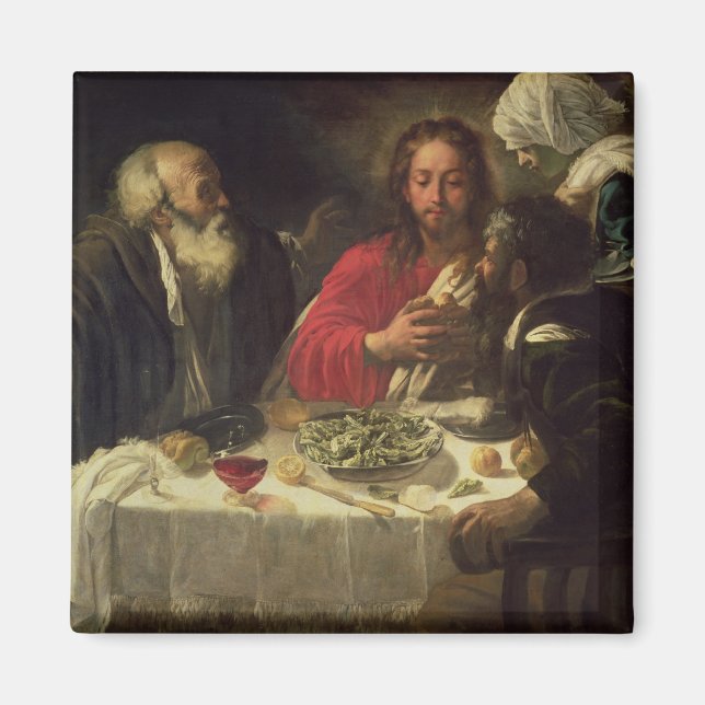 Imã A Ceia em Emmaus, c.1614-21 (Frente)