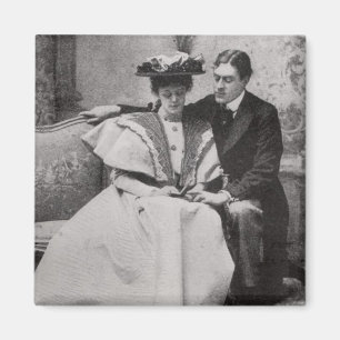 Imã A cena do desempenho da importância de seja