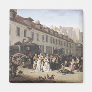 Imã A chegada de um Stagecoach no término