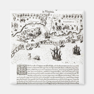 Imã A chegada dos ingleses em Virgínia