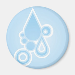 Imã A chuva retro deixa cair o ímã