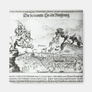 Imã A cidade de Augsburg forçou para aceitar o