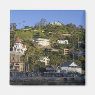 Imã A cidade de Avalon, na ilha Catalina,