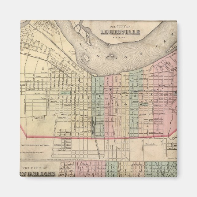 Imã A cidade de Louisville, Kentucky (Frente)