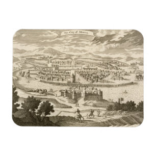 Ímã A cidade de México, 1723 (gravura)