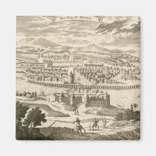 Imã A cidade de México, 1723 (gravura)