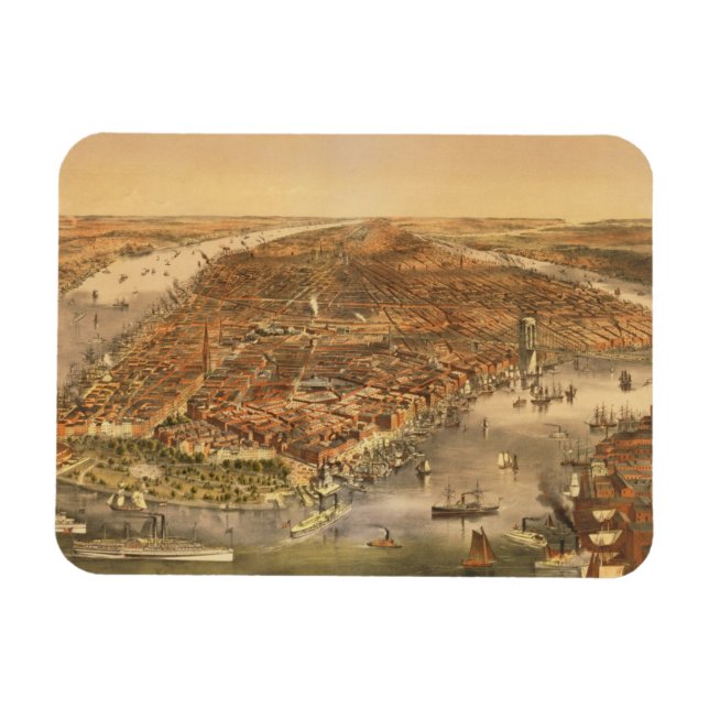 Ímã A cidade de Nova Iorque, 18 (Horizontal)