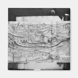 Imã A cidade e a vila de Carcassonne, 1462