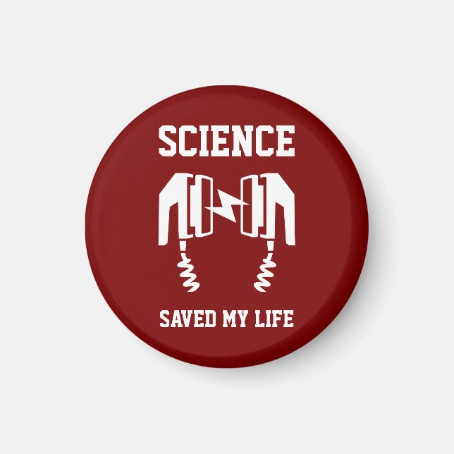 Imã A ciência salvou minha vida (Frente)