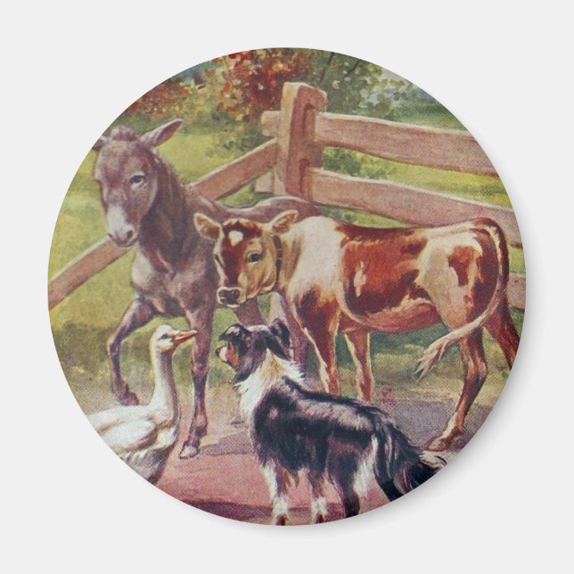 Imã A cinza Goose Com Todos Os Seus Amigos (Frente)