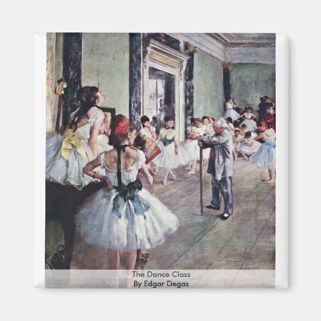 Imã A Classe De Dança De Edgar Degas (Frente)