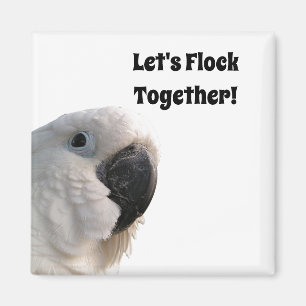 Imã A Cockatoo do Dia da Amizade Junta Foto Engraçada