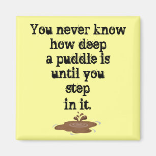 Imã A coisa sobre Puddles_
