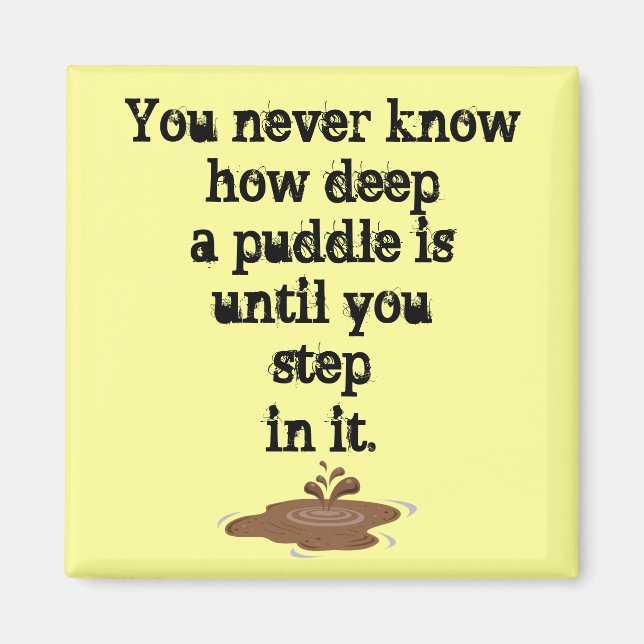 Imã A Coisa Sobre Pudles_ (Frente)