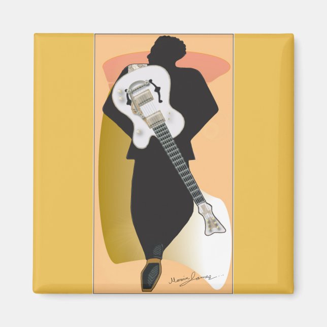 Imã A coleção de trio - Magnet quadrado (Frente)