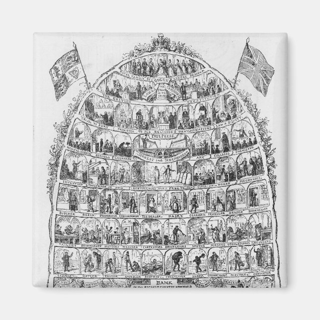 Imã A Colmeia Britânica, 1867 (Frente)