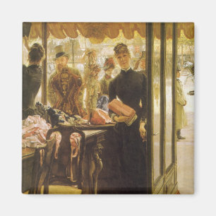 Imã A Compra Rapariga de James Tissot, Victorian Fine
