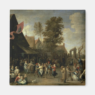Imã A consagração de uma igreja da vila, c.1650