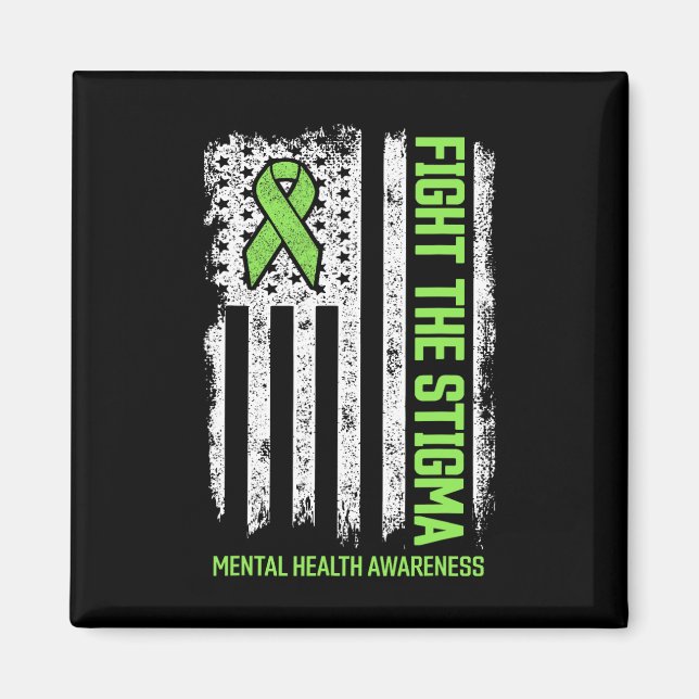 Imã A Consciência Da Saúde Mental Combater O Stigma Me (Frente)