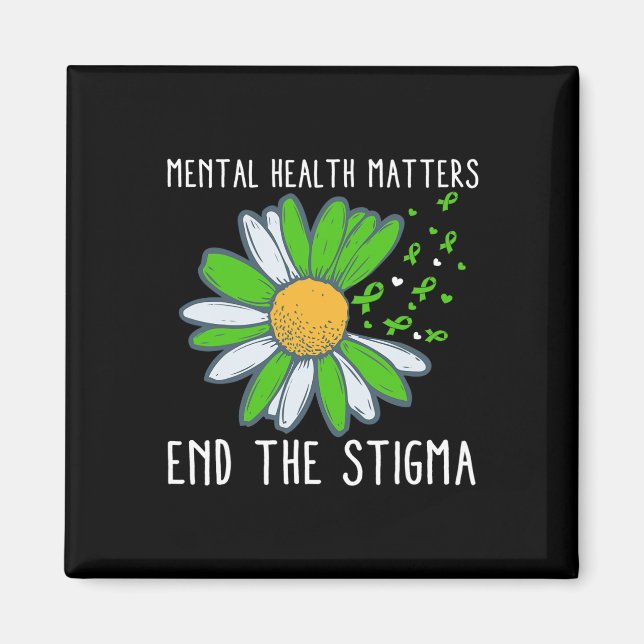 Imã A Consciência da Saúde Mental do Estigma 1 (Frente)