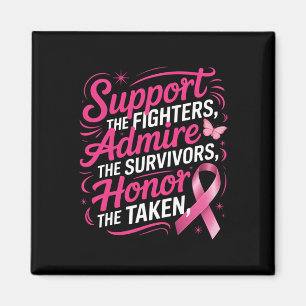 Imã A Consciência do Cancer da Mama Combate Sobreviven