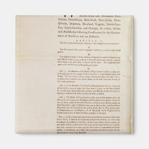 Imã A constituição de Estados Unidos, 1787