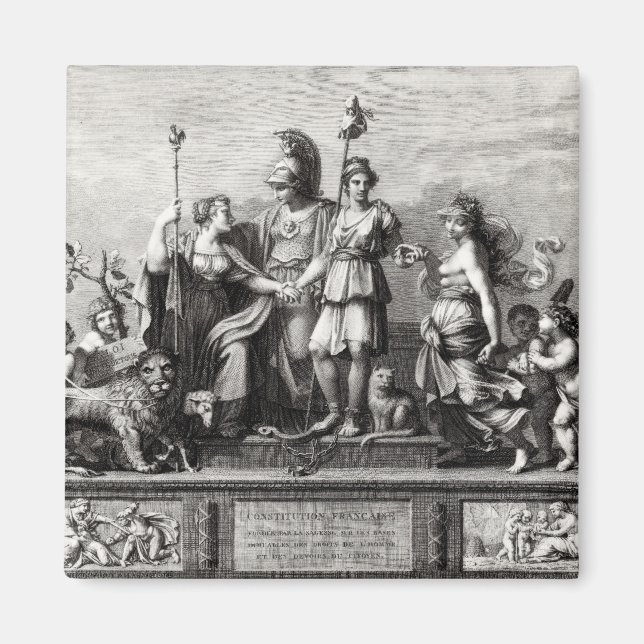 Imã A Constituição Francesa (Frente)